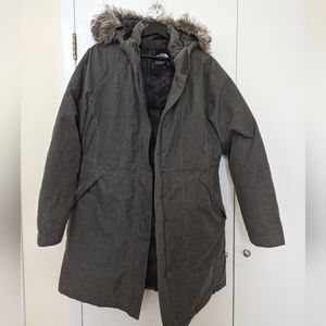 North face womens down parka XL